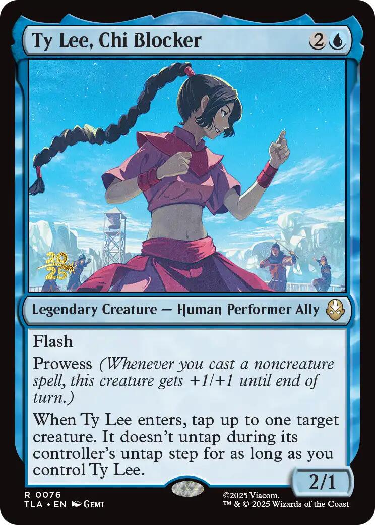 Ty Lee, Chi Blocker [Avatar: The Last Airbender Prerelease Cards] | Game Master's Emporium (The New GME)