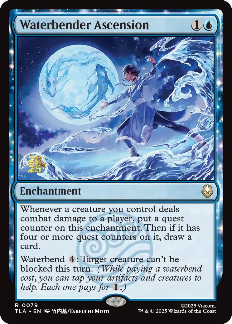 Waterbender Ascension [Avatar: The Last Airbender Prerelease Cards] | Game Master's Emporium (The New GME)