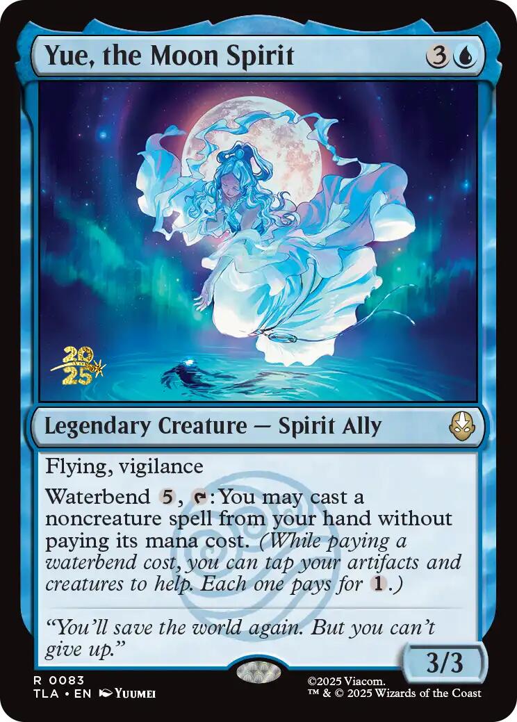 Yue, the Moon Spirit [Avatar: The Last Airbender Prerelease Cards] | Game Master's Emporium (The New GME)