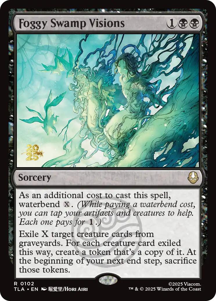 Foggy Swamp Visions [Avatar: The Last Airbender Prerelease Cards] | Game Master's Emporium (The New GME)