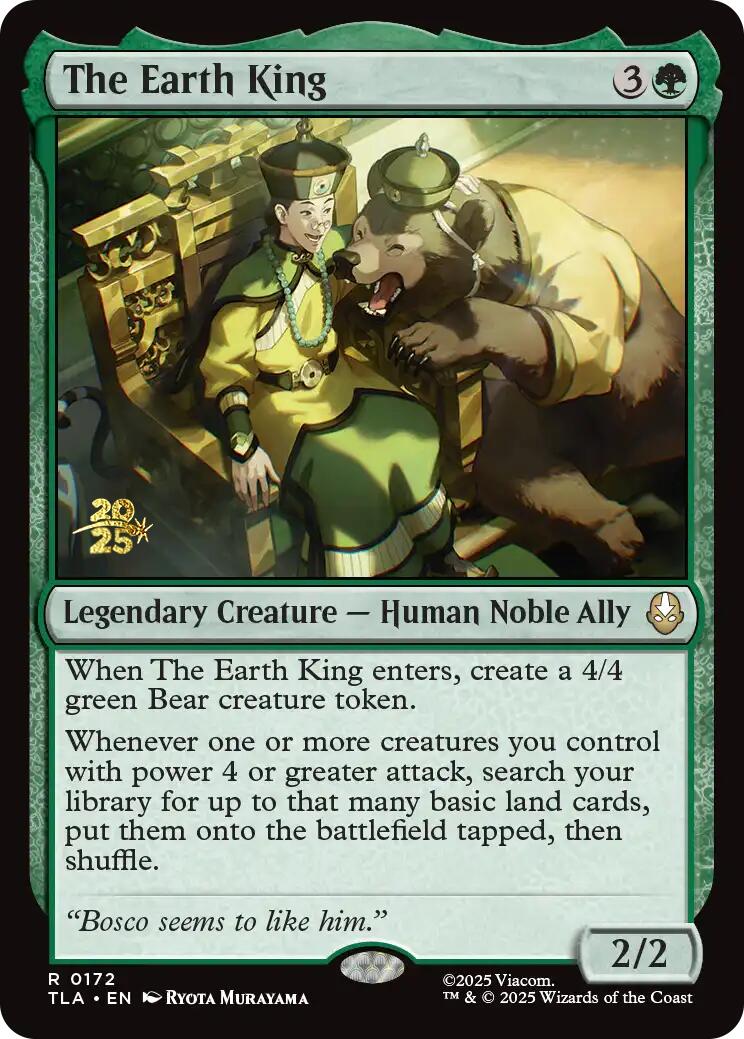 The Earth King [Avatar: The Last Airbender Prerelease Cards] | Game Master's Emporium (The New GME)