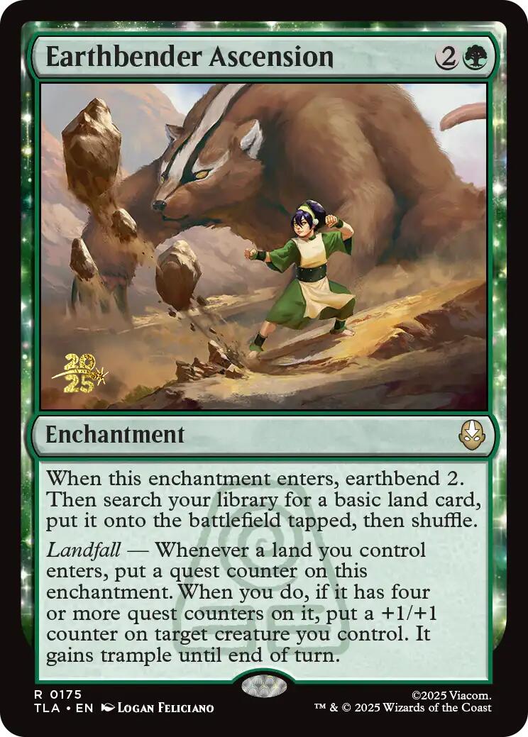 Earthbender Ascension [Avatar: The Last Airbender Prerelease Cards] | Game Master's Emporium (The New GME)