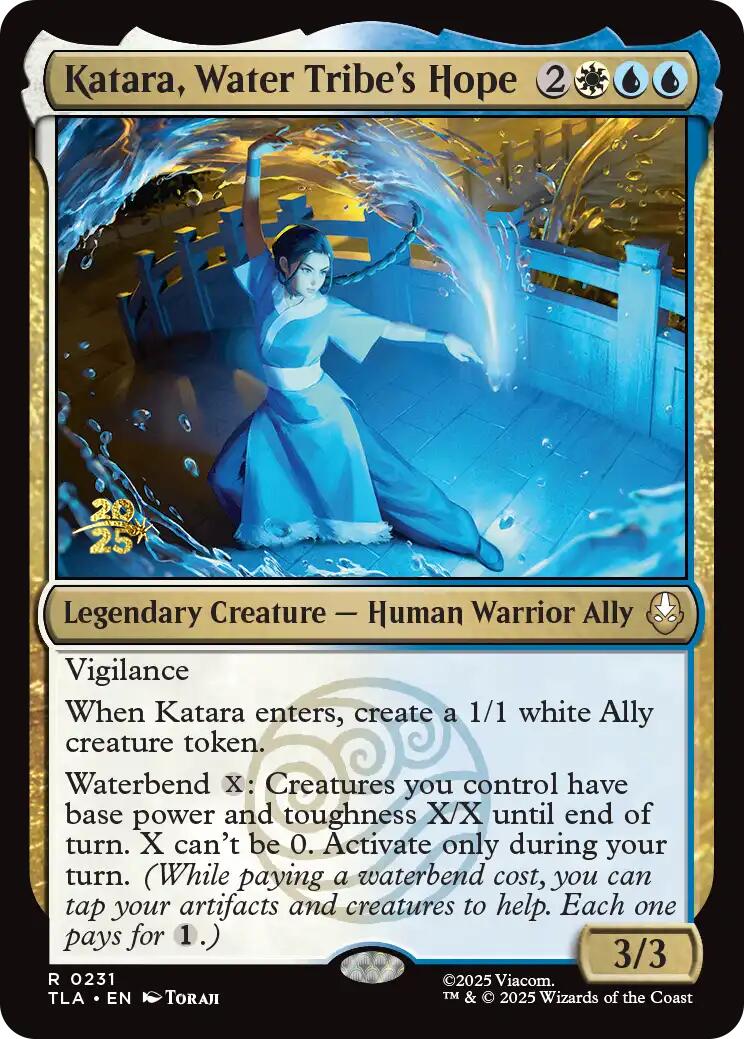 Katara, Water Tribe's Hope [Avatar: The Last Airbender Prerelease Cards] | Game Master's Emporium (The New GME)
