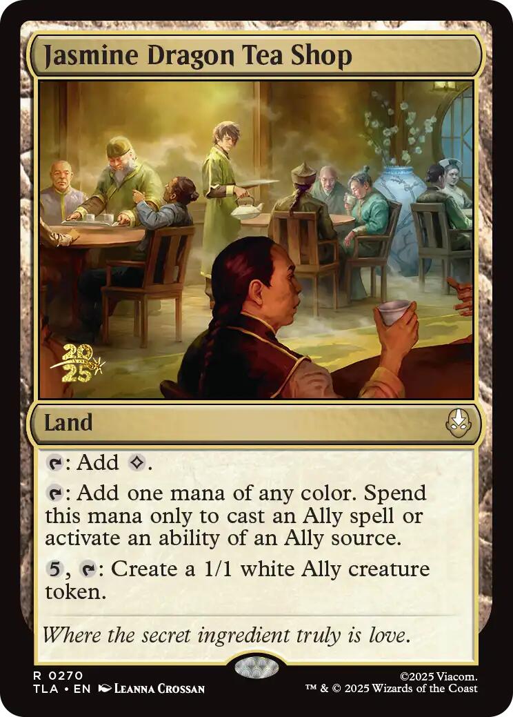 Jasmine Dragon Tea Shop [Avatar: The Last Airbender Prerelease Cards] | Game Master's Emporium (The New GME)