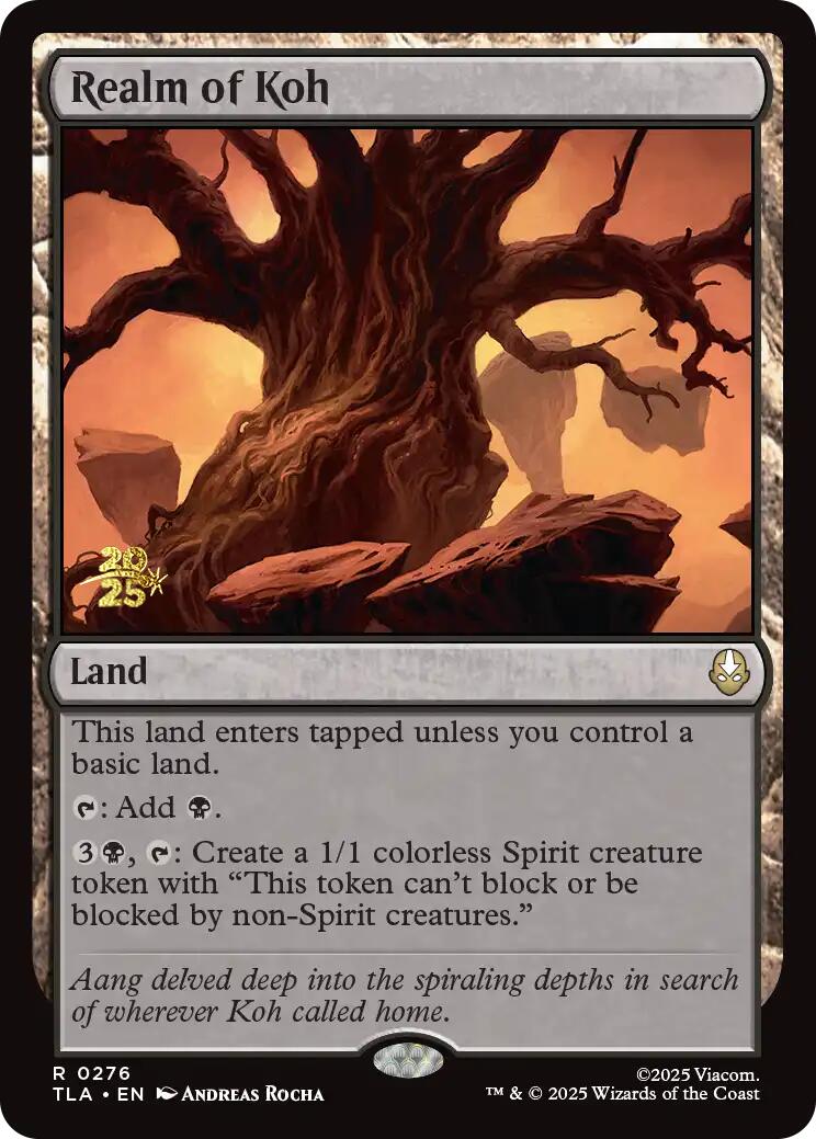 Realm of Koh [Avatar: The Last Airbender Prerelease Cards] | Game Master's Emporium (The New GME)
