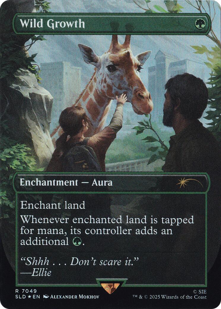 Wild Growth (Rainbow Foil) [Secret Lair Drop Series] | Game Master's Emporium (The New GME)