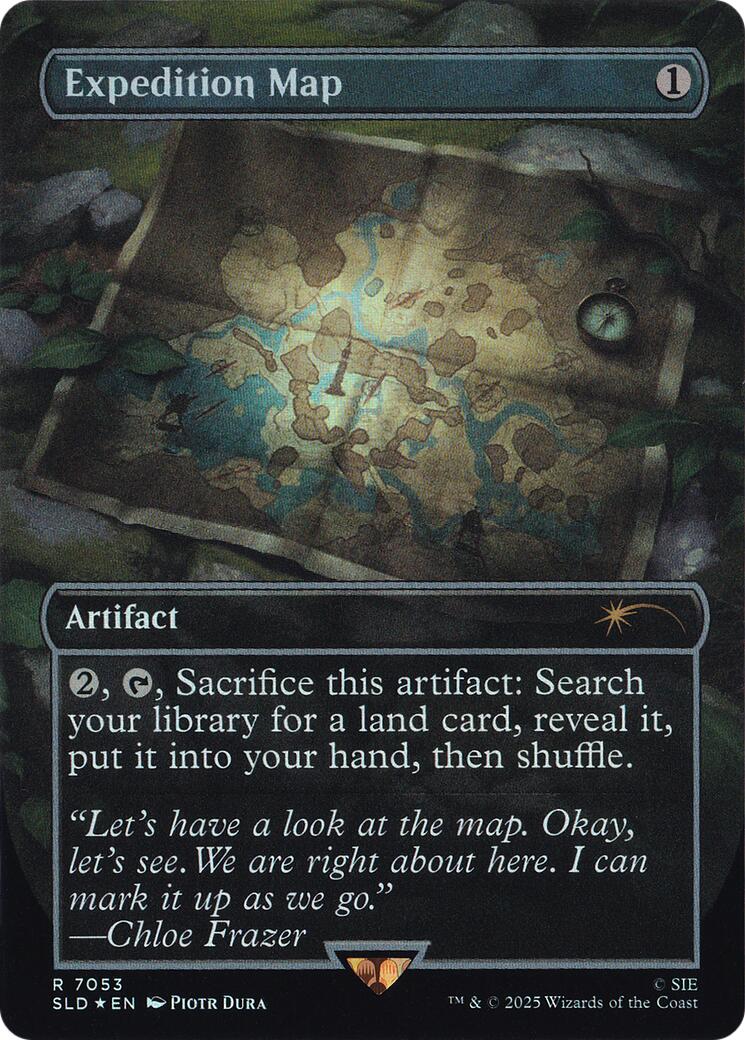 Expedition Map (Rainbow Foil) [Secret Lair Drop Series] | Game Master's Emporium (The New GME)