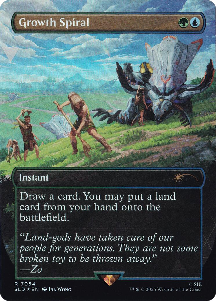 Growth Spiral (Rainbow Foil) [Secret Lair Drop Series] | Game Master's Emporium (The New GME)