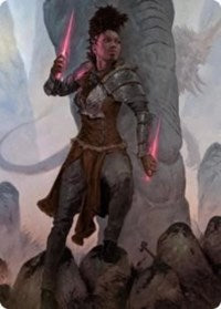 Kaya the Inexorable Art Card [Kaldheim Art Series] | Game Master's Emporium (The New GME)