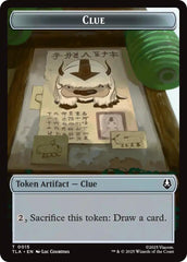 Ally (0004) // Clue (0015) Double-Sided Token [Avatar: The Last Airbender Tokens] | Game Master's Emporium (The New GME)