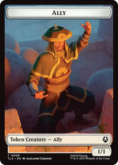 Ally (0006) // Clue (0017) Double-Sided Token [Avatar: The Last Airbender Tokens] | Game Master's Emporium (The New GME)