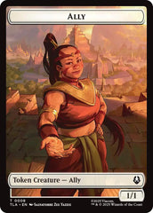 Ally (0008) // Clue (0016) Double-Sided Token [Avatar: The Last Airbender Tokens] | Game Master's Emporium (The New GME)