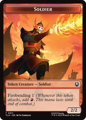 Ballistic Boulder // Soldier (0011) Double-Sided Token [Avatar: The Last Airbender Tokens] | Game Master's Emporium (The New GME)