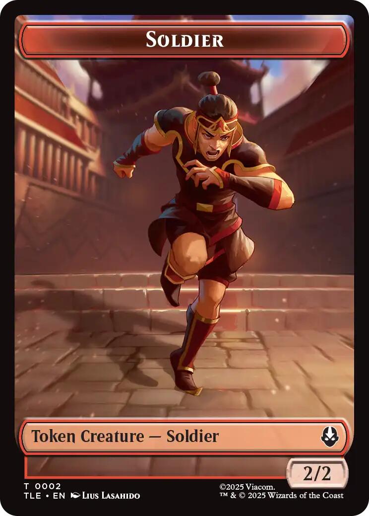 Soldier (0002) [Avatar: The Last Airbender Tokens] | Game Master's Emporium (The New GME)