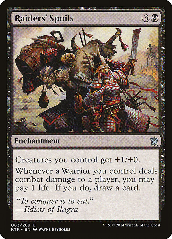 Raiders' Spoils [Khans of Tarkir] | Game Master's Emporium (The New GME)