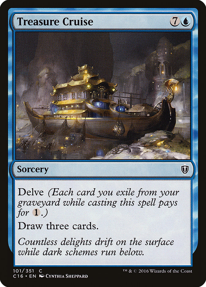 Treasure Cruise [Commander 2016] | Game Master's Emporium (The New GME)