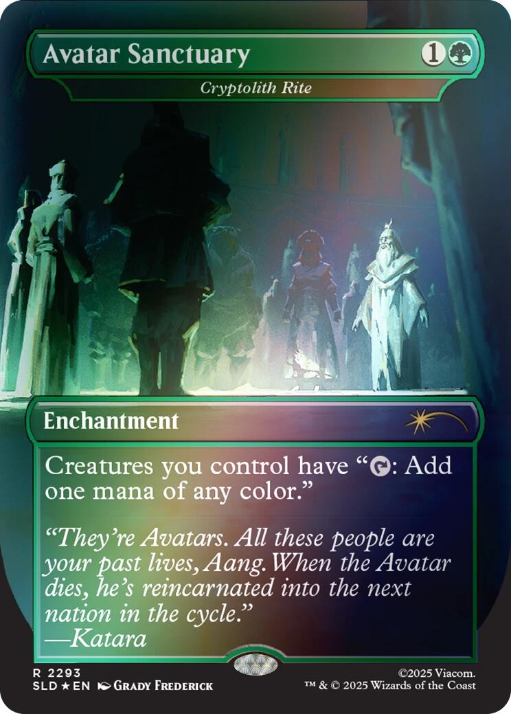 Avatar Sanctuary - Cryptolith Rite (Rainbow Foil) [Secret Lair Drop Series] | Game Master's Emporium (The New GME)