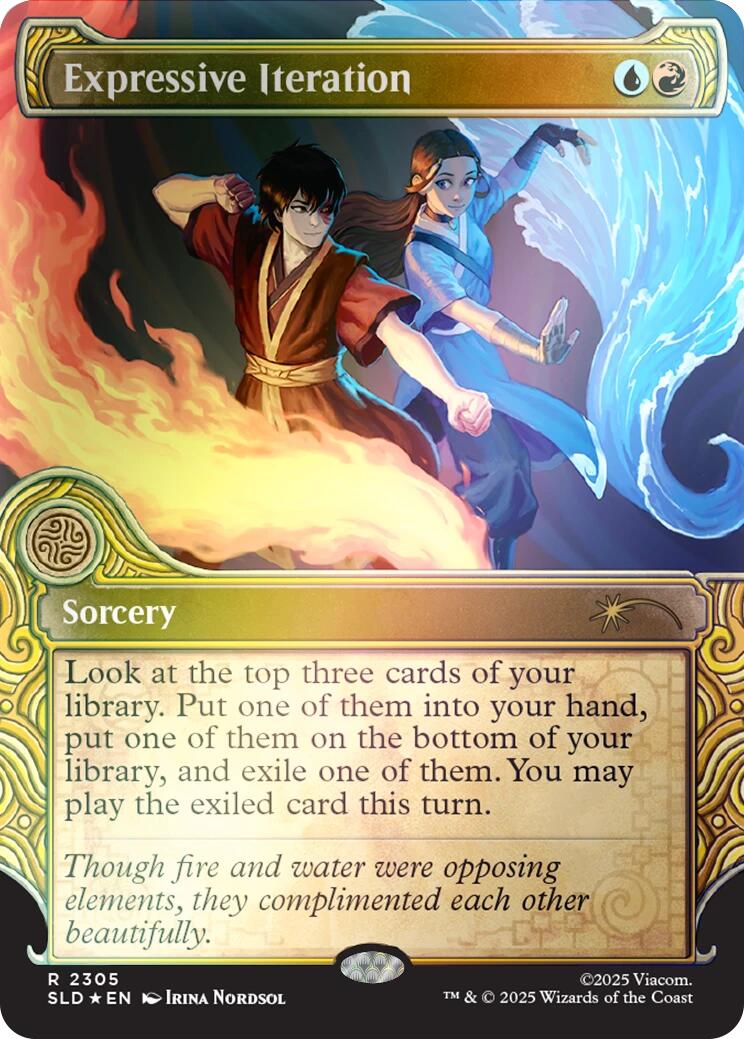 Expressive Iteration (Rainbow Foil) [Secret Lair Drop Series] | Game Master's Emporium (The New GME)