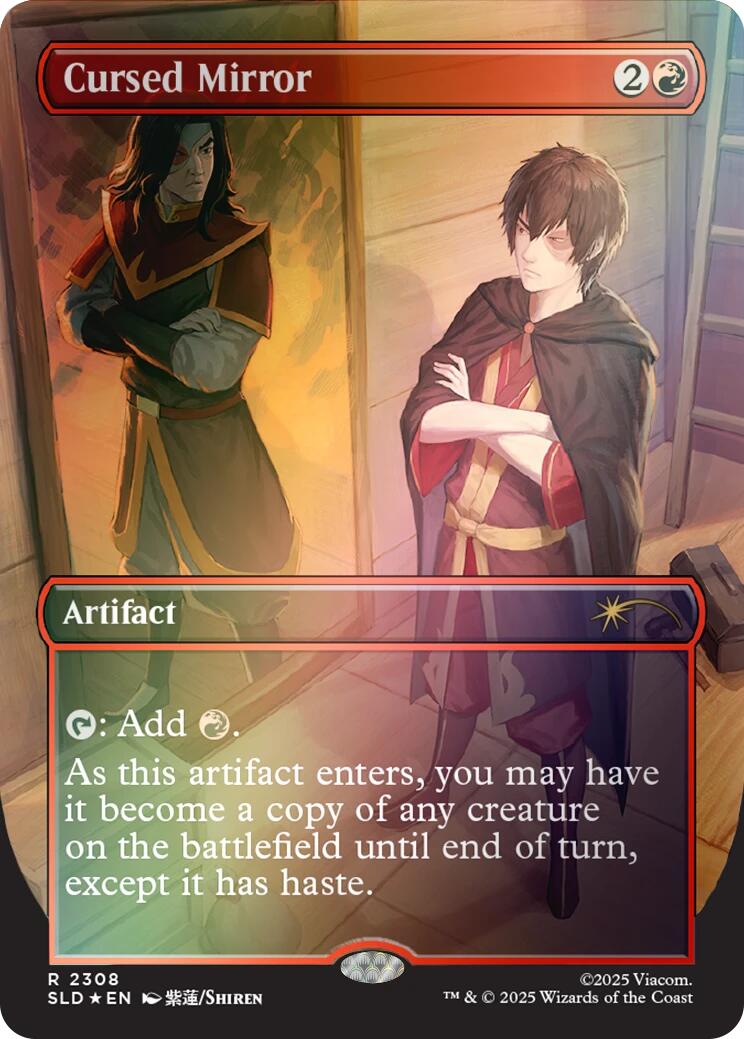 Cursed Mirror (Rainbow Foil) [Secret Lair Drop Series] | Game Master's Emporium (The New GME)