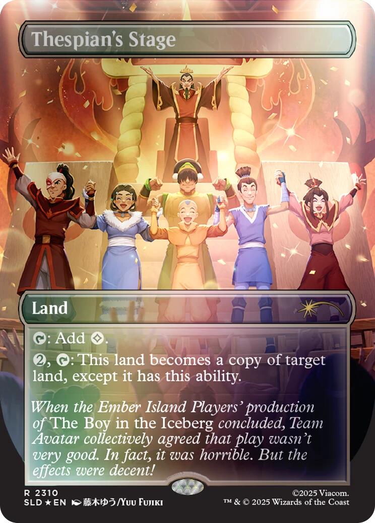 Thespian's Stage (2310) (Rainbow Foil) [Secret Lair Drop Series] | Game Master's Emporium (The New GME)