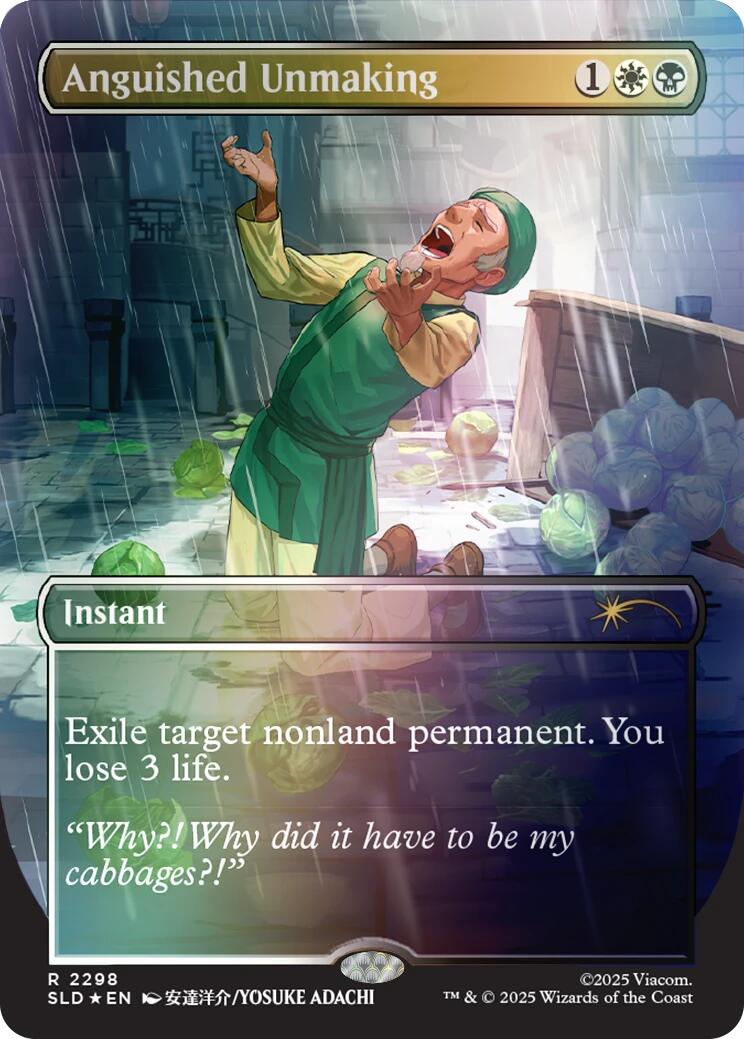 Anguished Unmaking (2298) (Rainbow Foil) [Secret Lair Drop Series] | Game Master's Emporium (The New GME)