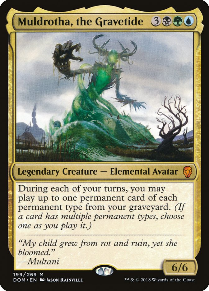 Muldrotha, the Gravetide [Dominaria] | Game Master's Emporium (The New GME)