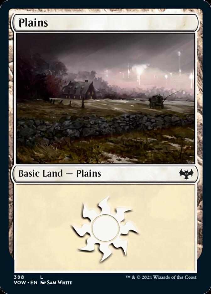 Plains (398) [Innistrad: Crimson Vow] | Game Master's Emporium (The New GME)