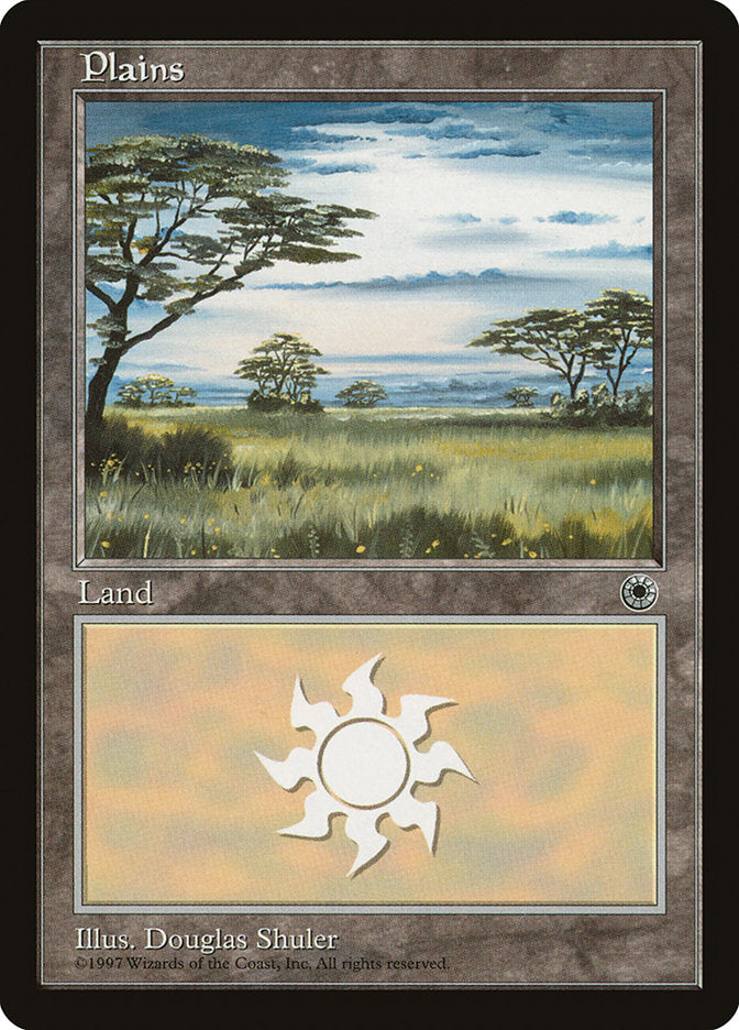 Plains (Yellow Flowers in Grass / Long Dark Cloud in Center) [Portal] | Game Master's Emporium (The New GME)