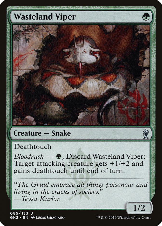 Wasteland Viper [Ravnica Allegiance Guild Kit] | Game Master's Emporium (The New GME)