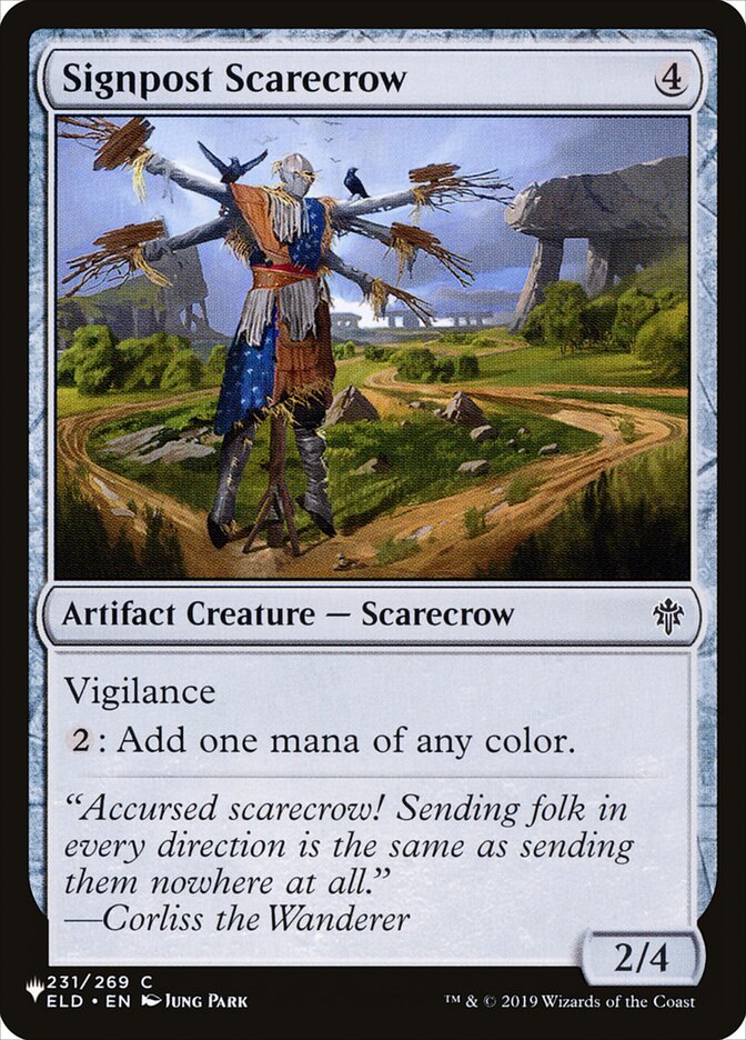 Signpost Scarecrow [The List] | Game Master's Emporium (The New GME)