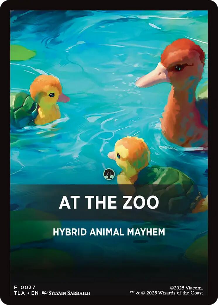 At The Zoo Theme Card [Avatar: The Last Airbender Tokens] | Game Master's Emporium (The New GME)