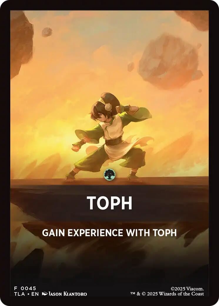 Toph Theme Card [Avatar: The Last Airbender Tokens] | Game Master's Emporium (The New GME)