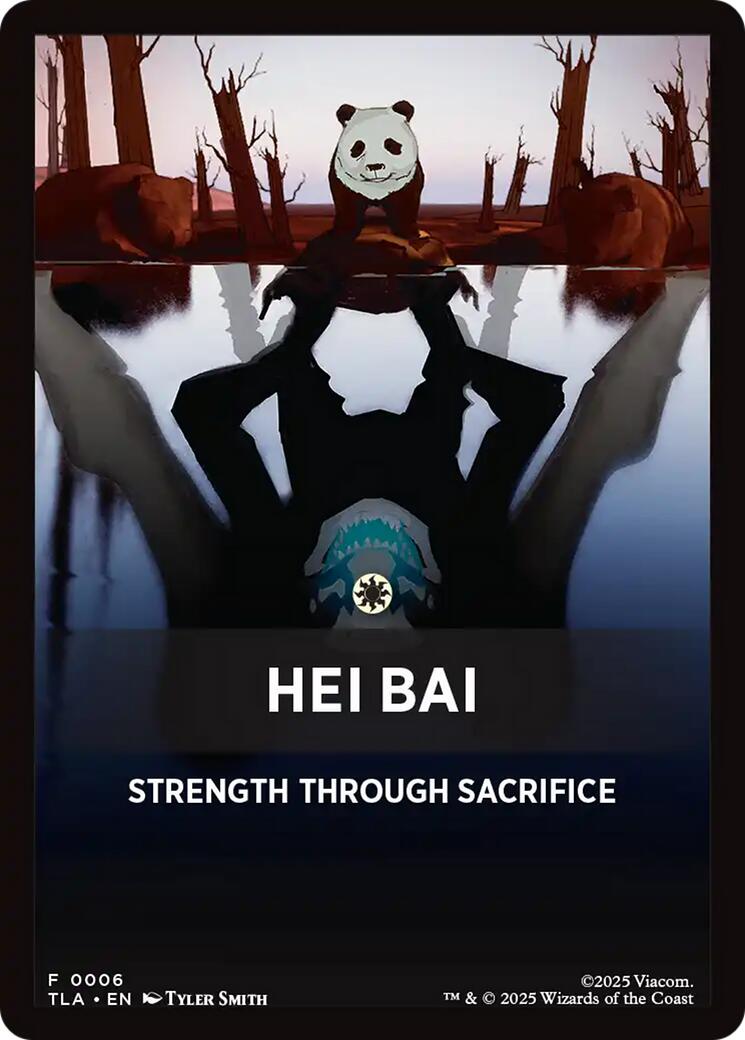 Hei Bai Theme Card [Avatar: The Last Airbender Tokens] | Game Master's Emporium (The New GME)
