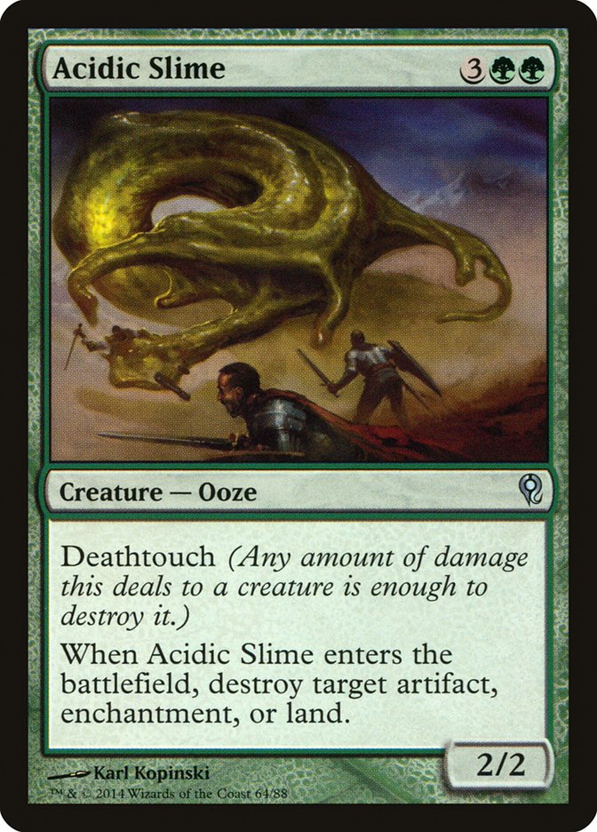 Acidic Slime [Duel Decks: Jace vs. Vraska] | Game Master's Emporium (The New GME)