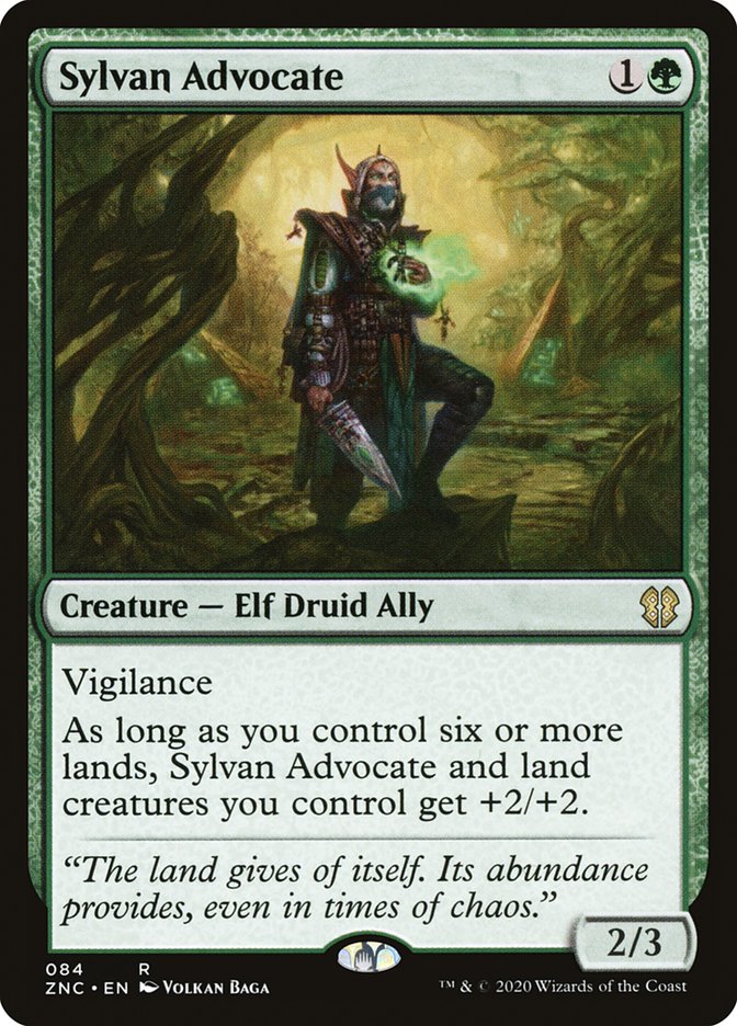 Sylvan Advocate [Zendikar Rising Commander] | Game Master's Emporium (The New GME)