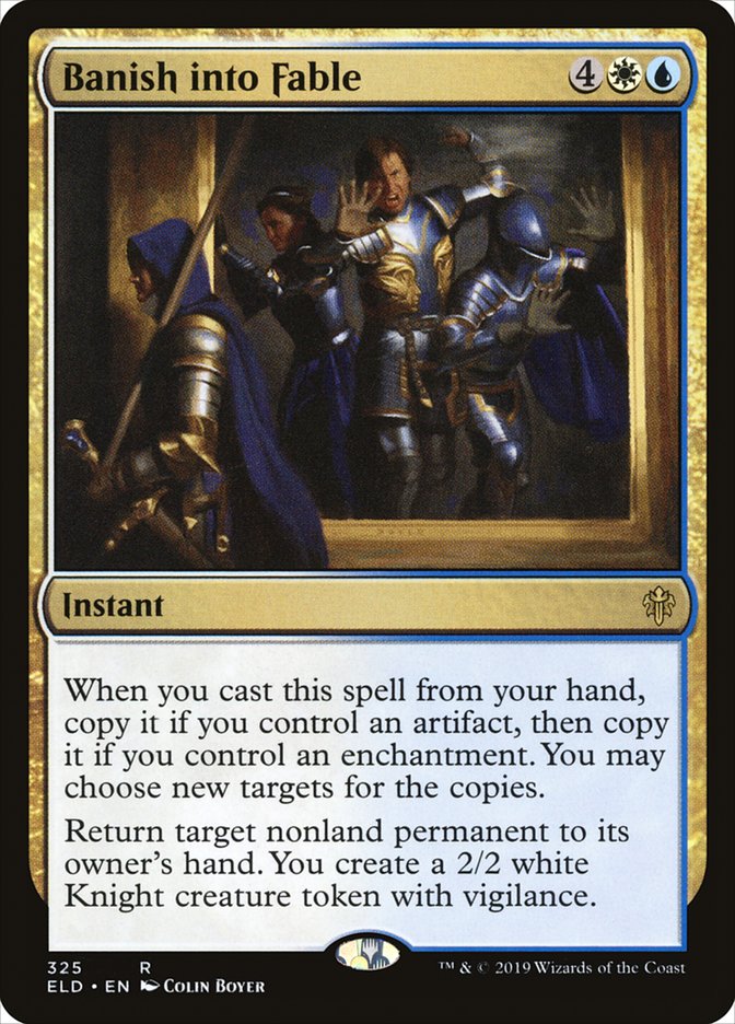 Banish into Fable [Throne of Eldraine] | Game Master's Emporium (The New GME)
