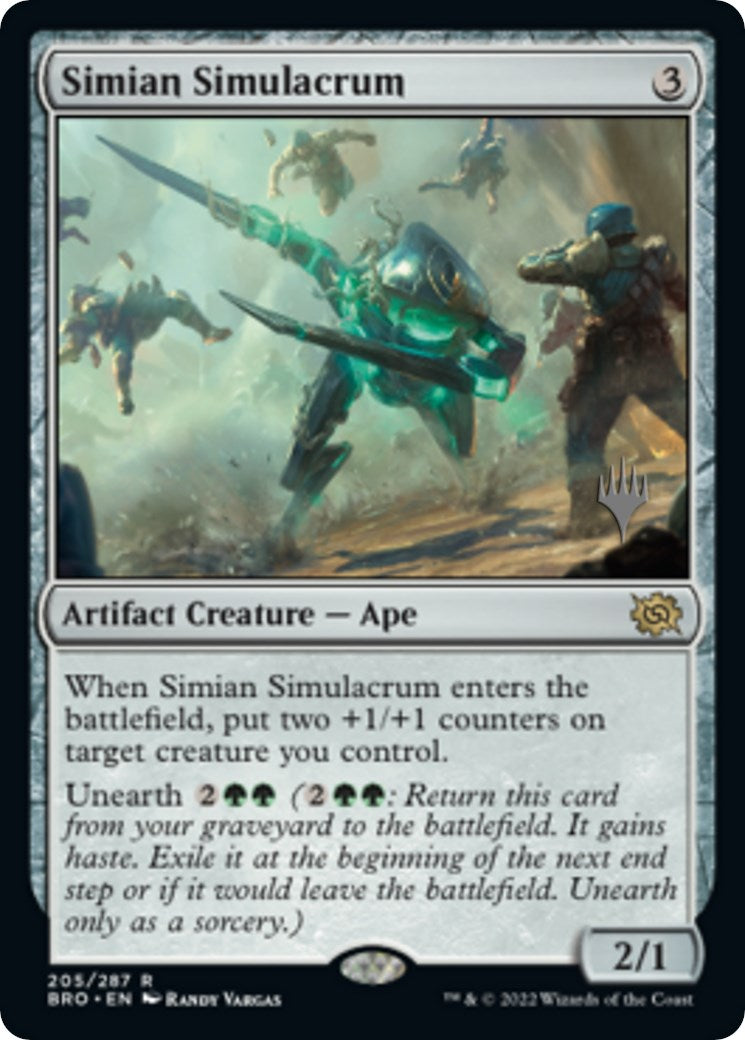 Simian Simulacrum (Promo Pack) [The Brothers' War Promos] | Game Master's Emporium (The New GME)