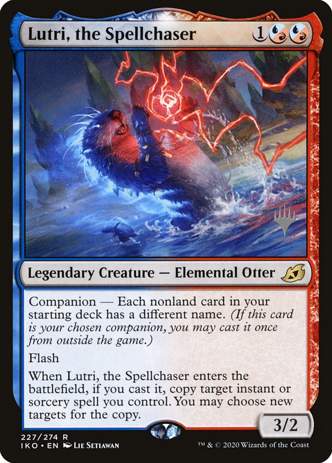 Lutri, the Spellchaser (Promo Pack) [Ikoria: Lair of Behemoths Promos] | Game Master's Emporium (The New GME)