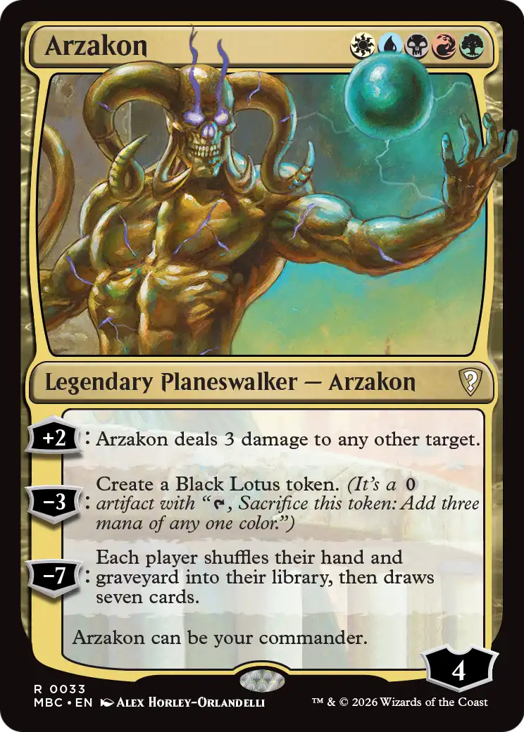 Arzakon [Mystery Booster: Commander Edition] | Game Master's Emporium (The New GME)