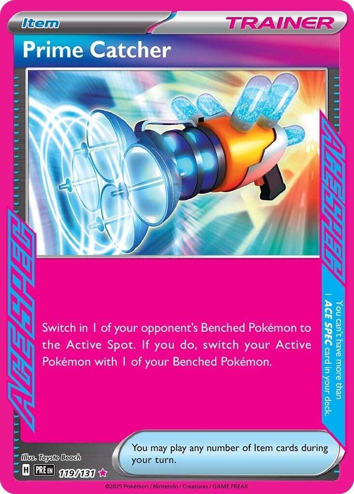 Prime Catcher (119/131) [Scarlet & Violet: Prismatic Evolutions] | Game Master's Emporium (The New GME)