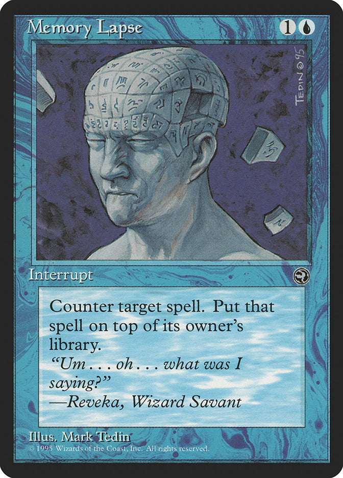 Memory Lapse (Reveka Flavor Text) [Homelands] | Game Master's Emporium (The New GME)