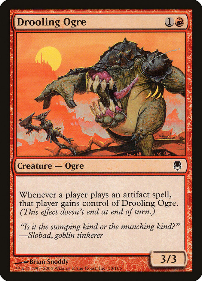 Drooling Ogre [Darksteel] | Game Master's Emporium (The New GME)