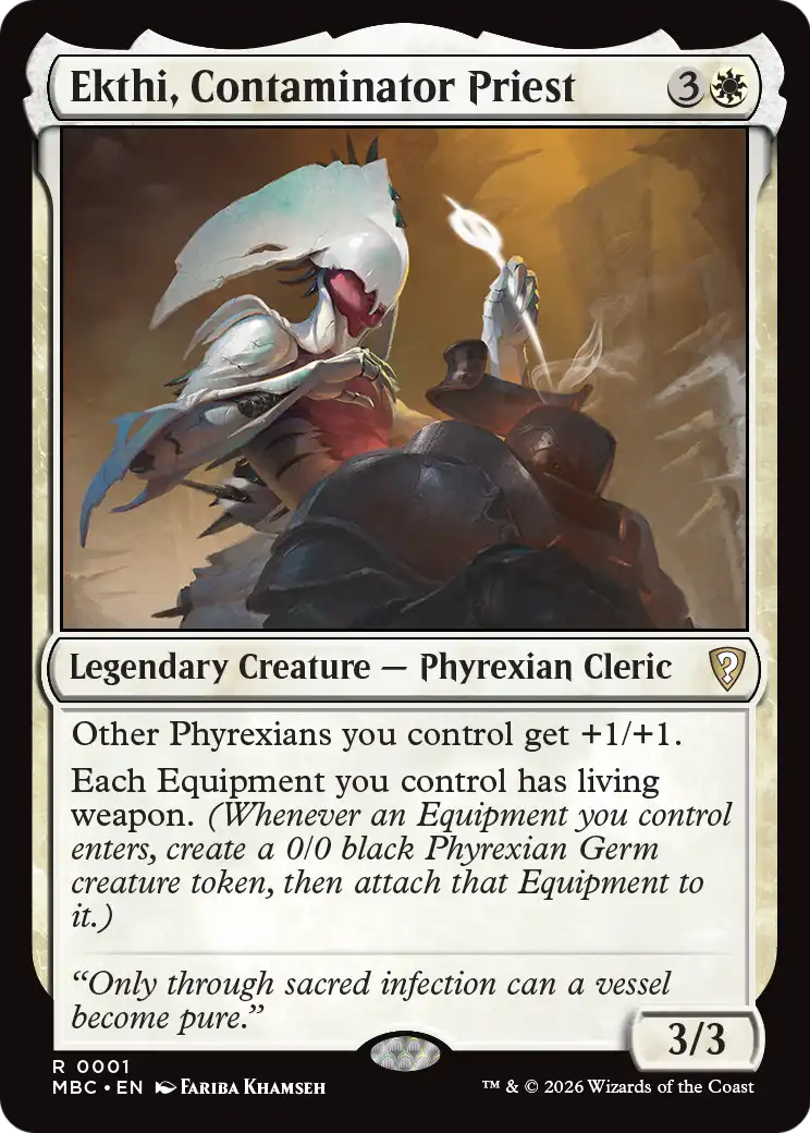 Ekthi, Contaminator Priest [Mystery Booster: Commander Edition] | Game Master's Emporium (The New GME)