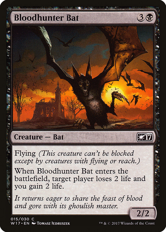 Bloodhunter Bat [Welcome Deck 2017] | Game Master's Emporium (The New GME)