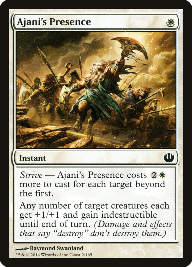 Ajani's Presence [Journey into Nyx] | Game Master's Emporium (The New GME)