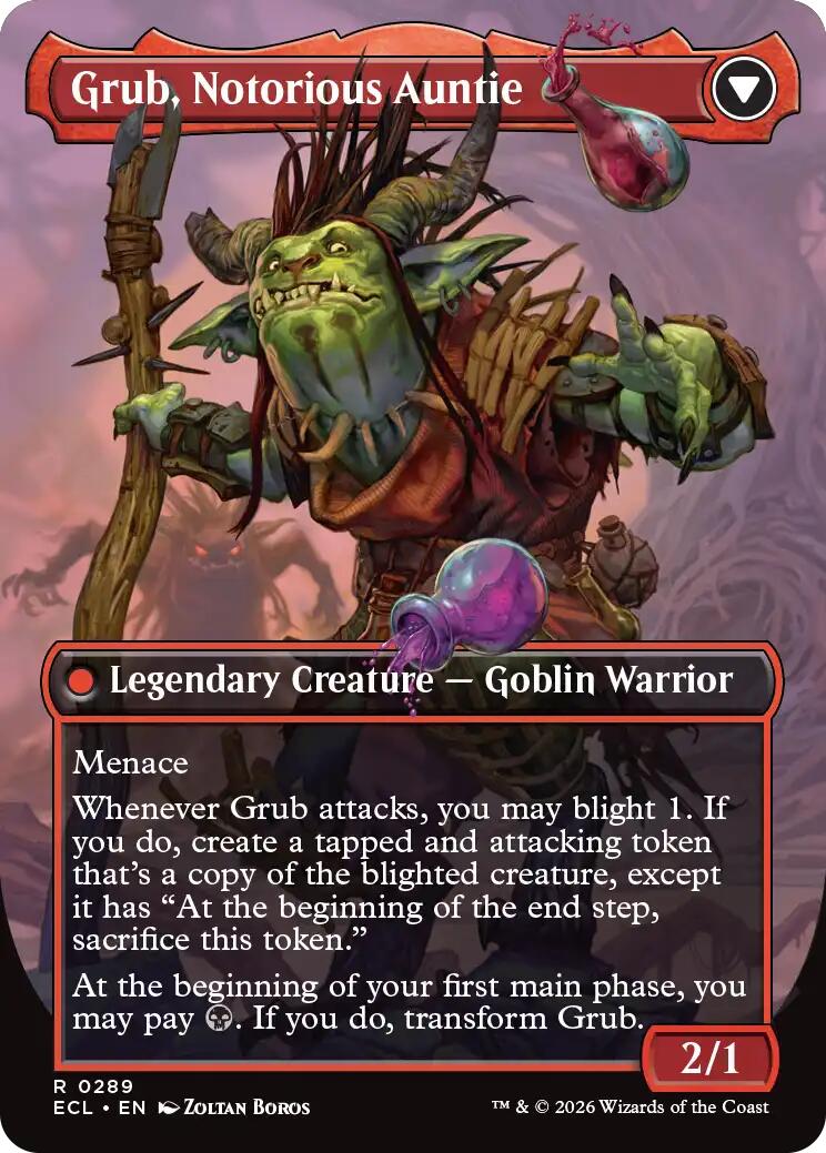 Grub, Storied Matriarch (Borderless) [Lorwyn Eclipsed] | Game Master's Emporium (The New GME)