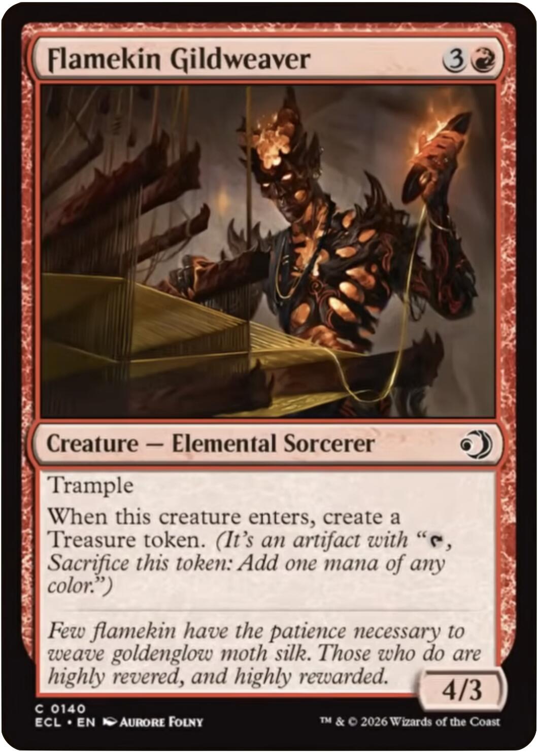 Flamekin Gildweaver [Lorwyn Eclipsed] | Game Master's Emporium (The New GME)