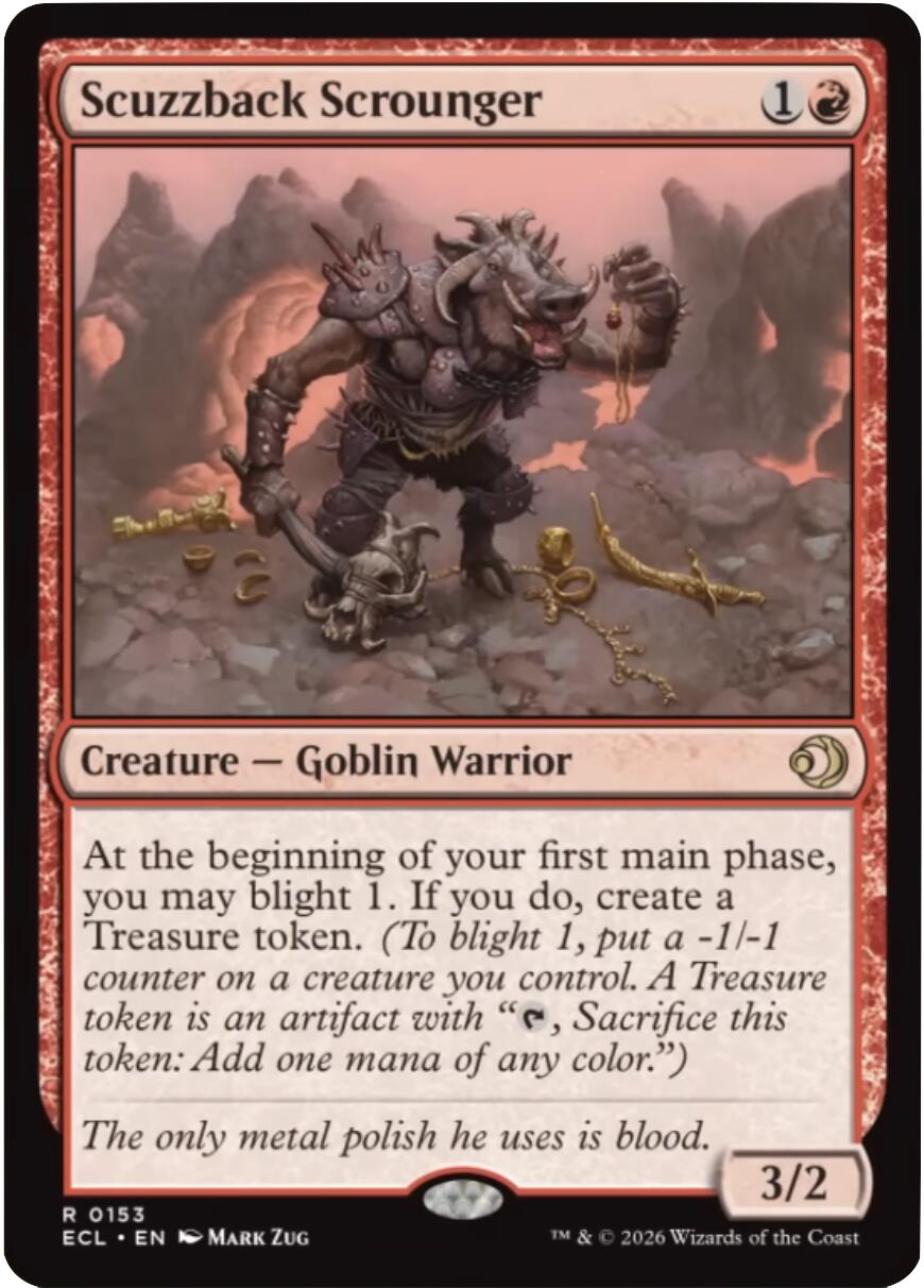 Scuzzback Scrounger [Lorwyn Eclipsed] | Game Master's Emporium (The New GME)