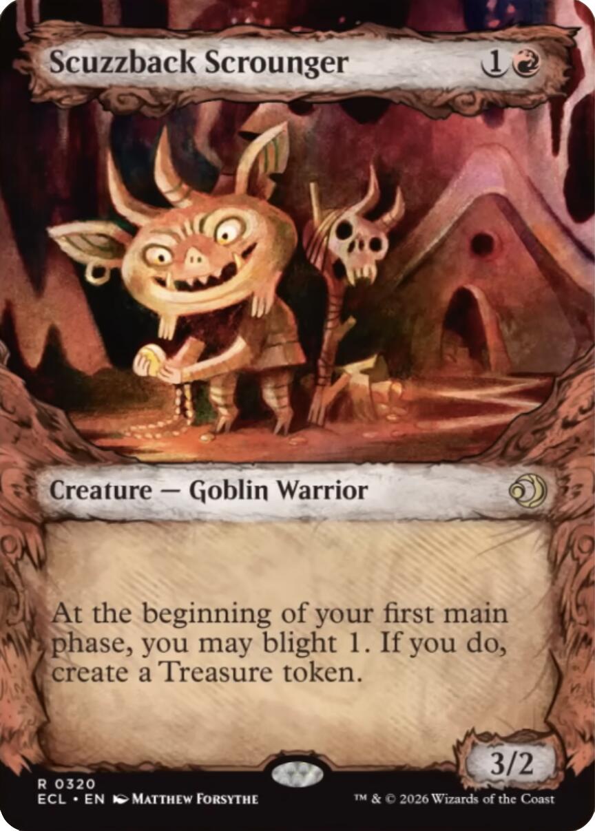 Scuzzback Scrounger (Showcase) [Lorwyn Eclipsed] | Game Master's Emporium (The New GME)