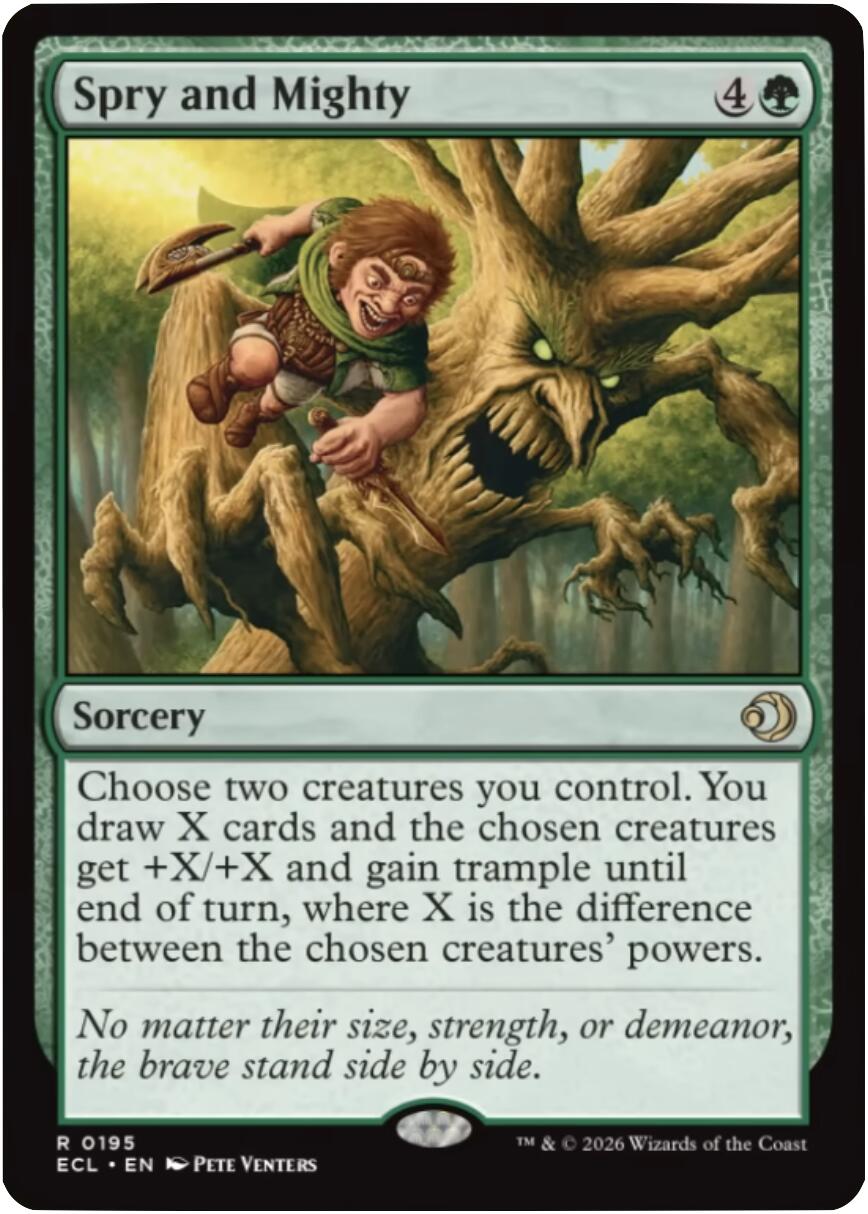 Spry and Mighty [Lorwyn Eclipsed] | Game Master's Emporium (The New GME)